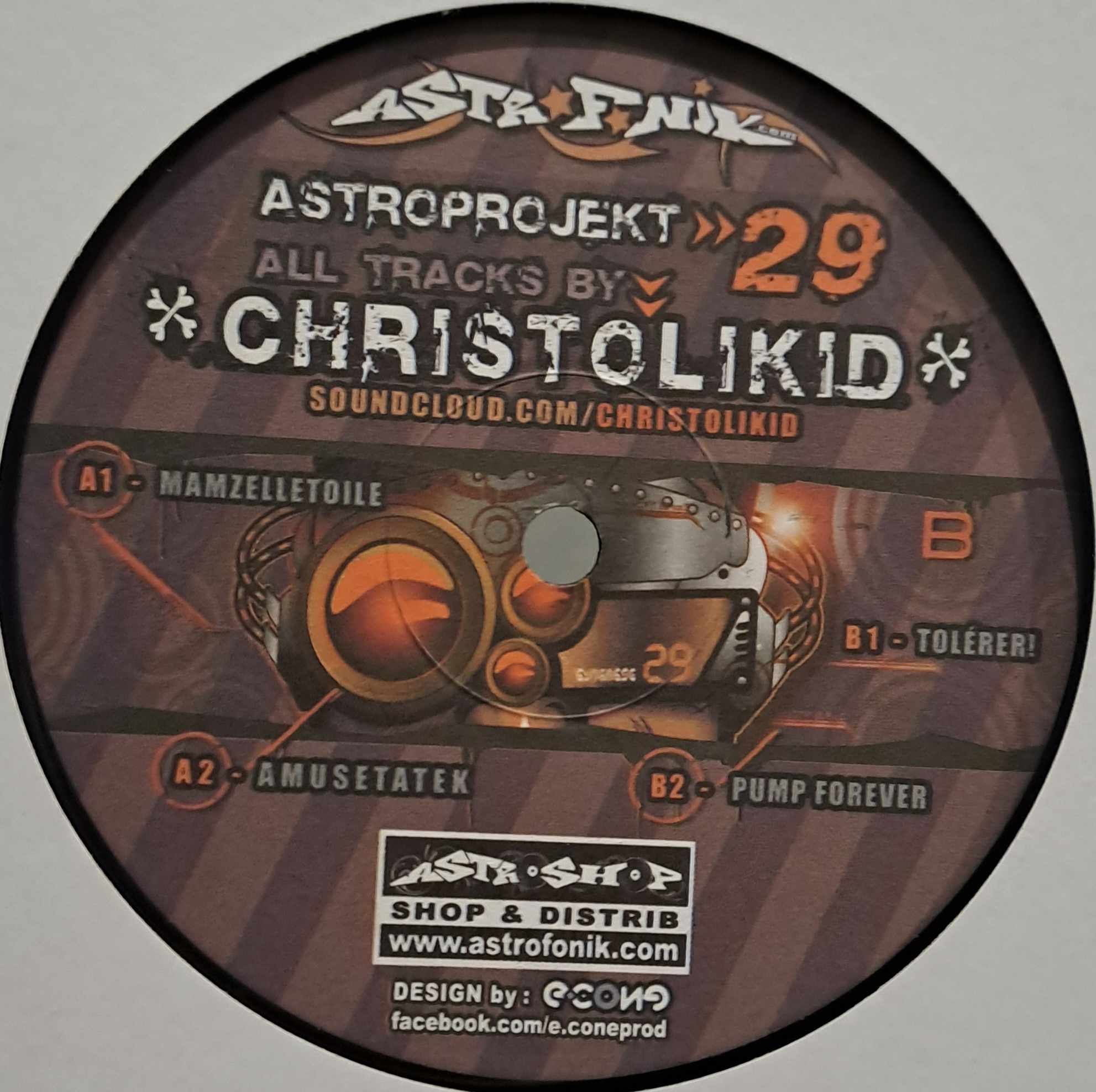 Astroprojekt 29 - vinyle tribecore